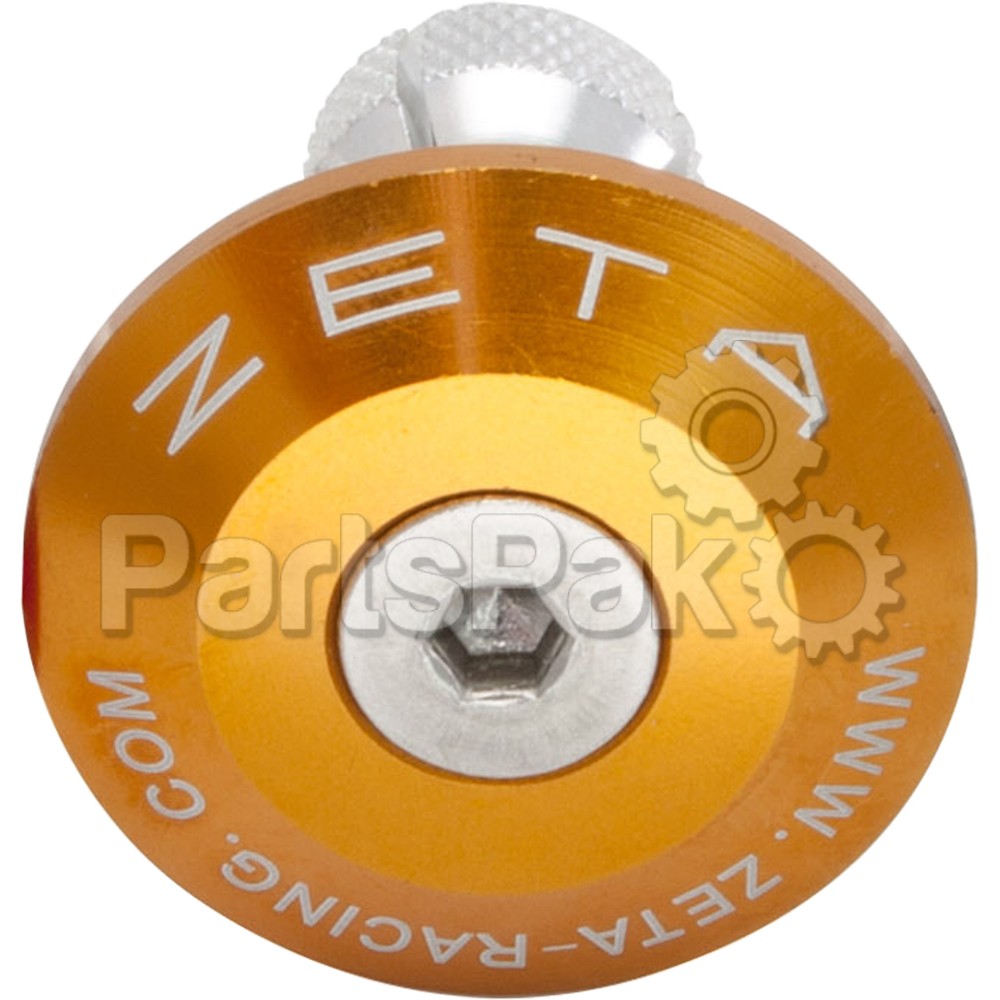 Zeta ZE48-7004; Bar End Plug Gold