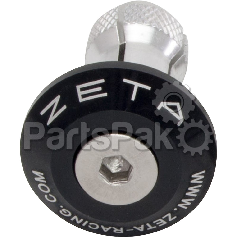 Zeta ZE48-7005; Bar End Plug Black