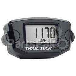 Trail Tech 742-A00; Tto Tach Hour Meter Black; 2-WPS-665-0032