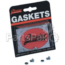 James Gaskets JGI-45790-80-BH; Gasket Scrw Kit Fork Drain Chrome Button Screws