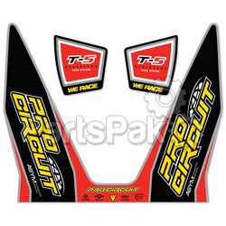 Pro Circuit DC12T5; T-5 Decals Replacement Muffler Stickers