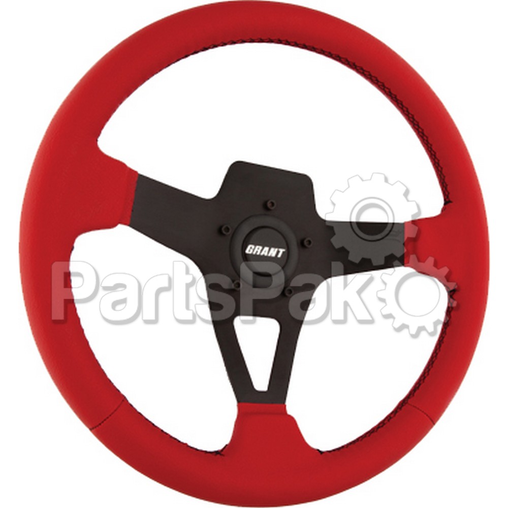 Grant 8525; Steering Wheel Vinyl Red