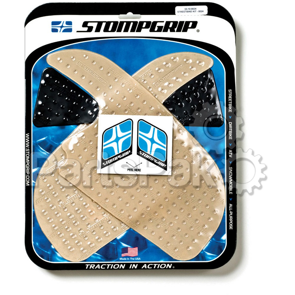 Stompgrip 55-10-0024; Kit - Volcano (Clear)