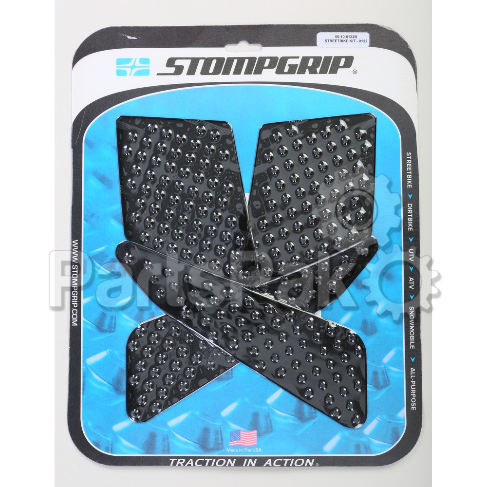 Stompgrip 55-10-0122B; Street Traction Pad Black
