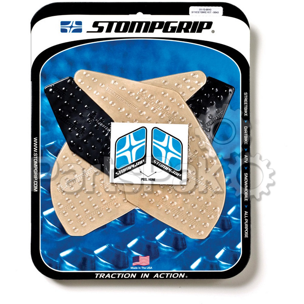 Stompgrip 55-10-0043; Kit - Volcano (Clear)