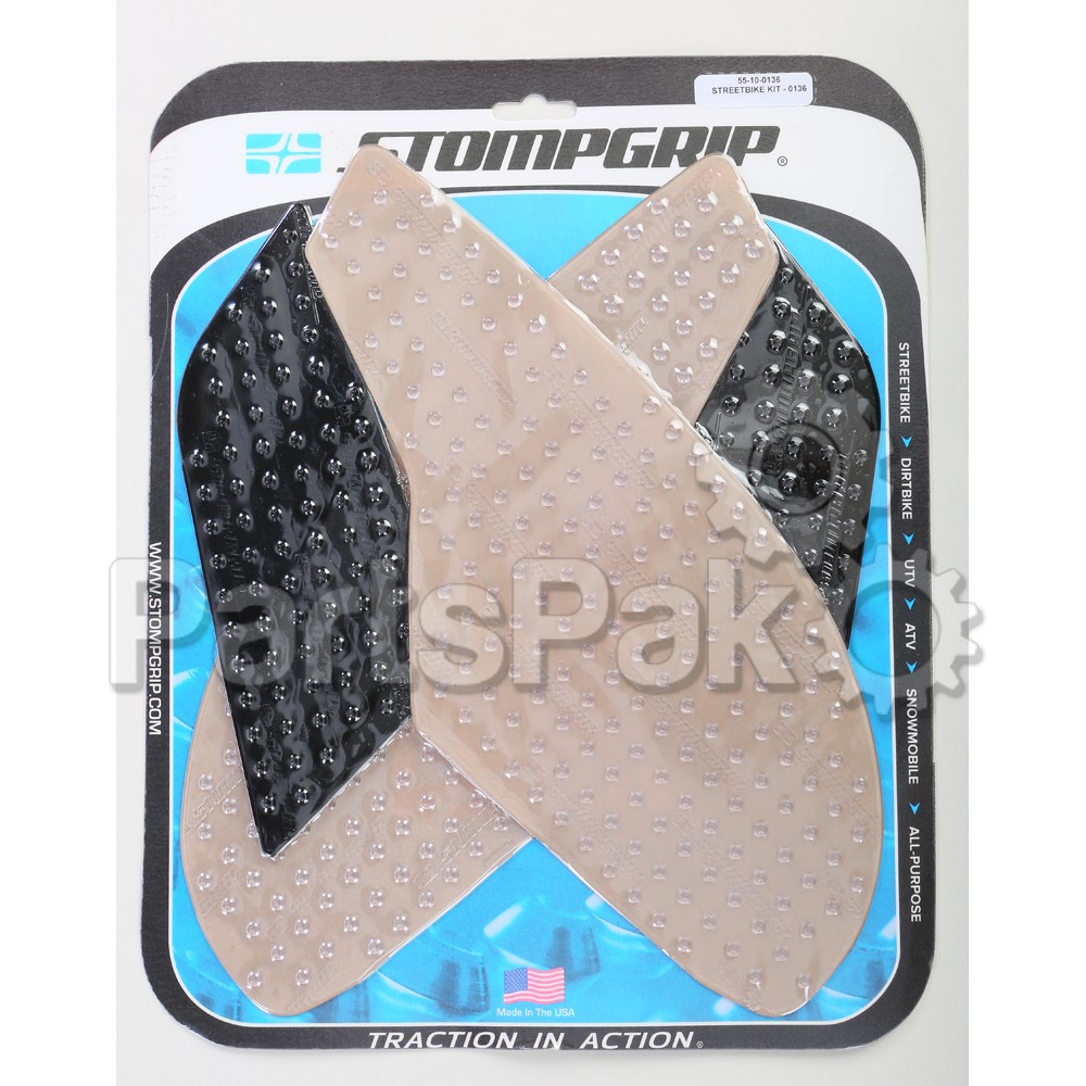 Stompgrip 55-10-0136; Street Traction Pad Clear