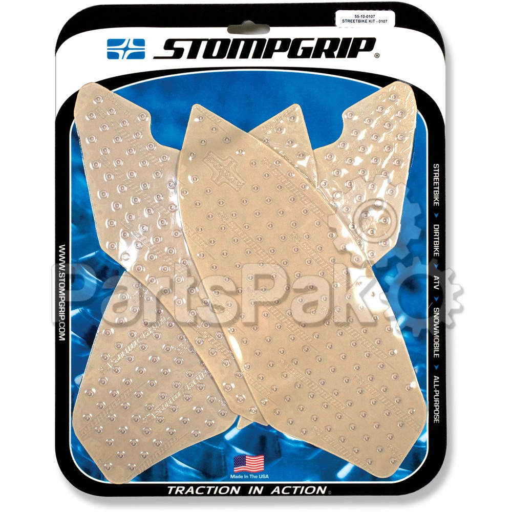 Stompgrip 55-10-0107; Kit - Volcano (Clear)