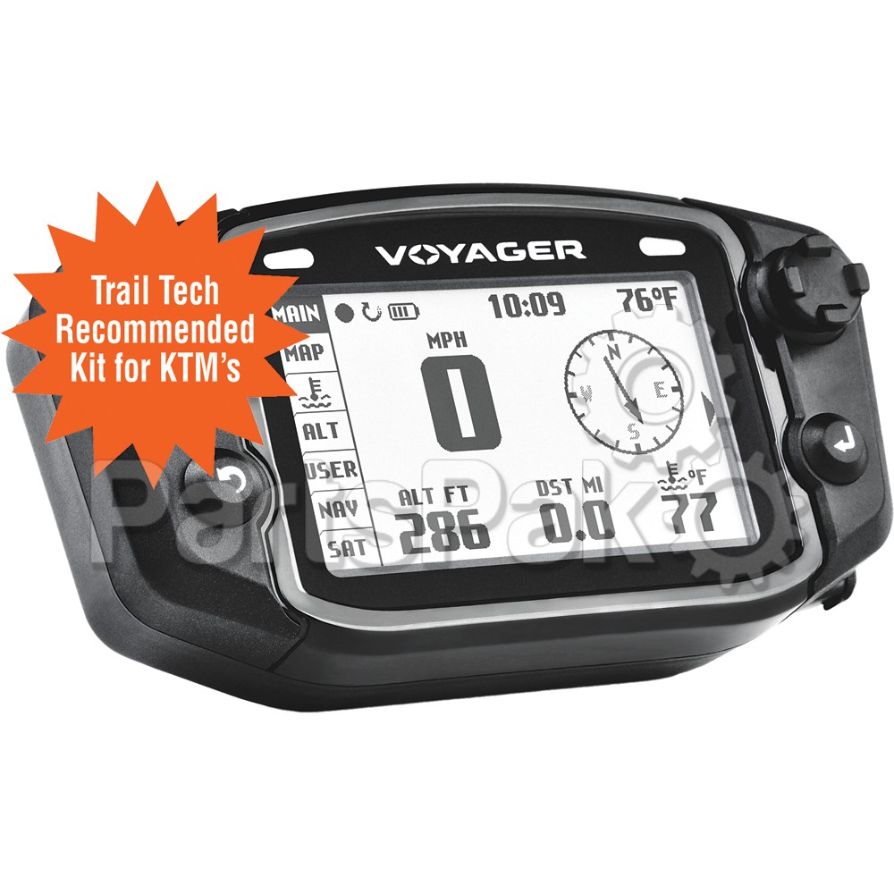 Trail Tech 912-103; Trail Tech Voyager Comp Fits KTM Wi