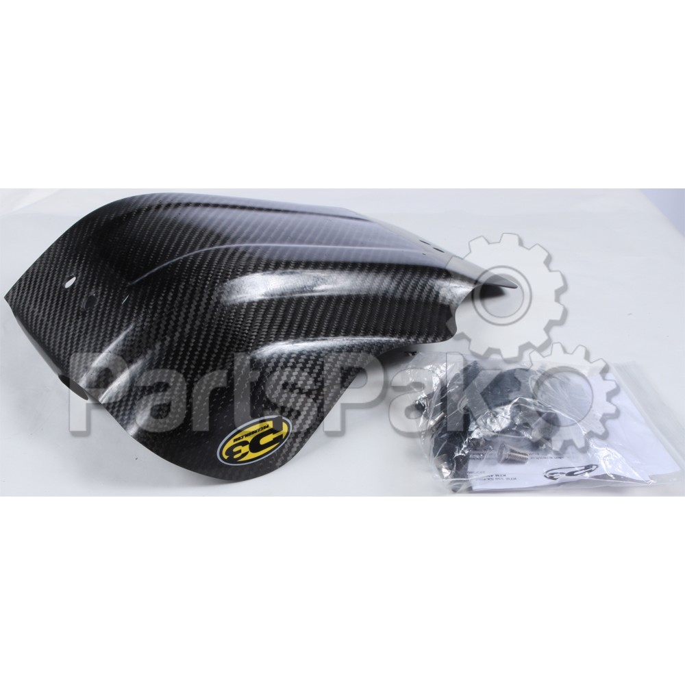 WPS - Western Power Sports 301041; Skid Plate (Carbon Fiber)