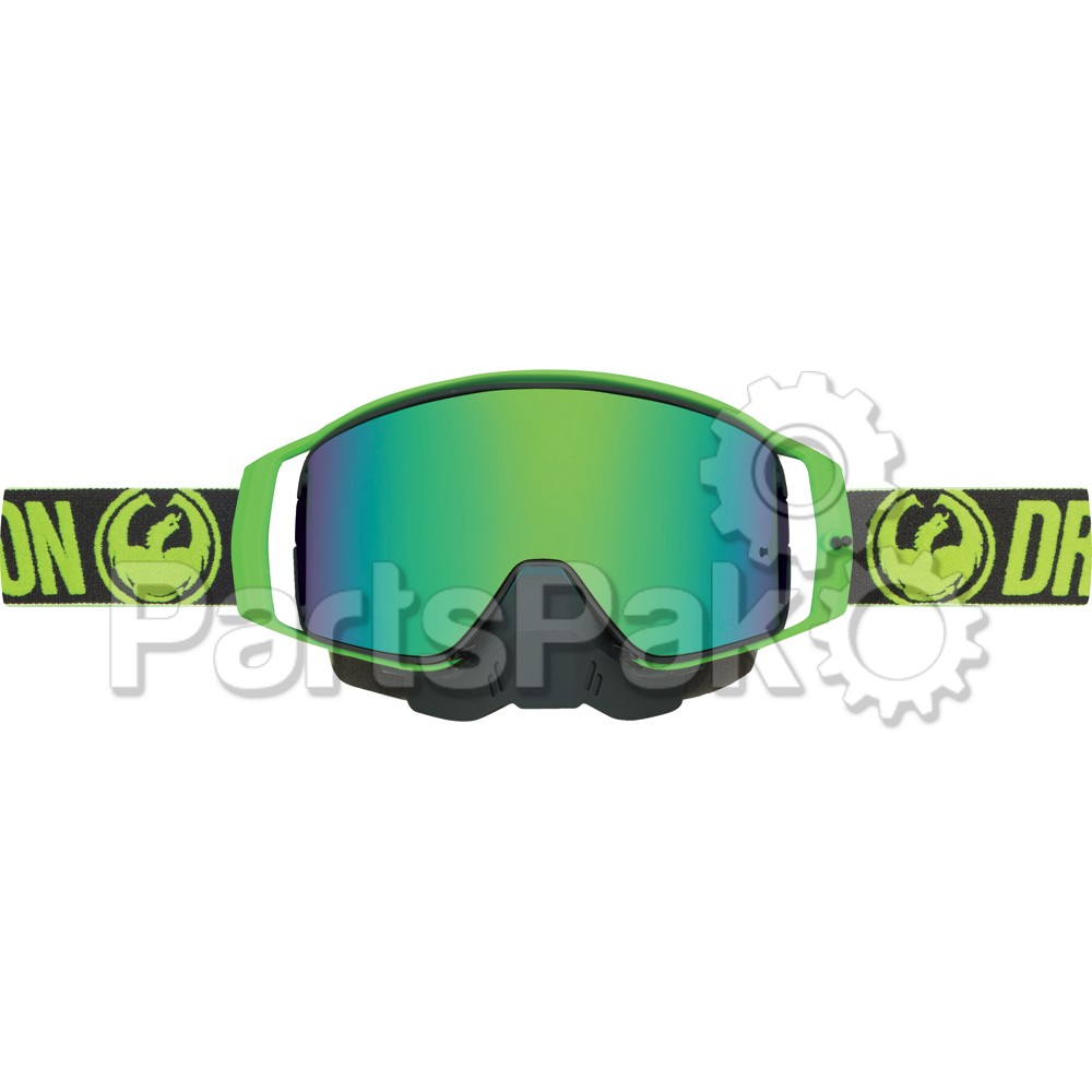 Dragon 294636030562; Nfx2 Snow Goggle Factory W / Luma Green Ion + Amber Lens