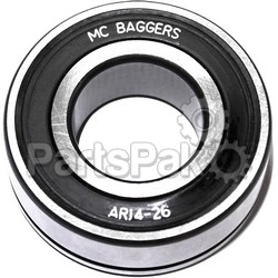 MC Baggers AR14-26; Ez-On Abs Bearing 26-inch Wheel