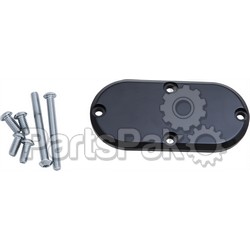 WPS - Western Power Sports 202140B; Primary Inspection Cover Smooth Black