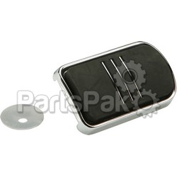Harddrive B35-0221; Brake Pedal Pad Chrome Backing; 2-WPS-820-2628