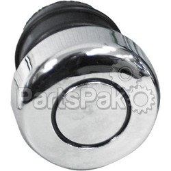 Harddrive 03-0043; Circle Lined Oil Filler Cap Chrome; 2-WPS-820-2645