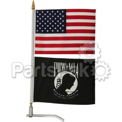 Harddrive 77-014; Flag / Mount Usa / Pow Mia Trunk Tab Mount; 2-WPS-820-70402