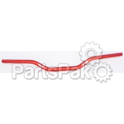 WPS - Western Power Sports HJ2016HB-001RD; Moto Style Handlebar Red W / 1-inch Ends; 2-WPS-825-05053