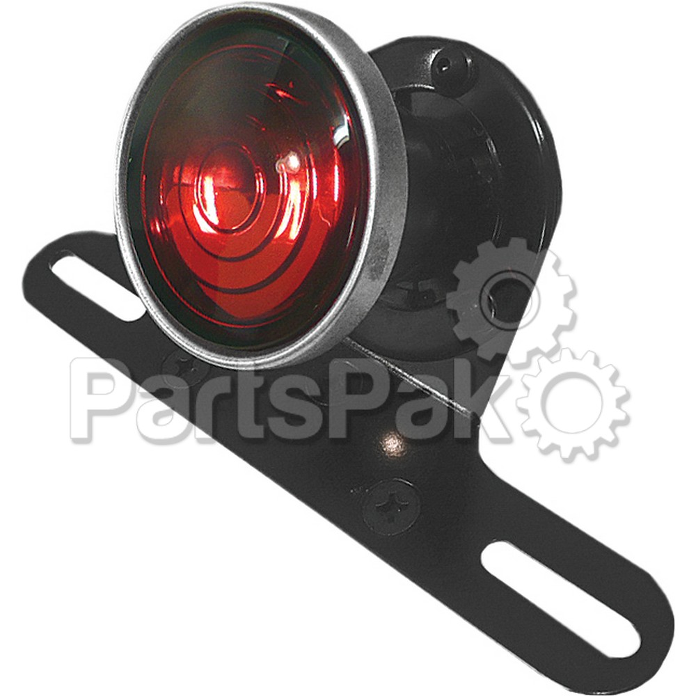 Harddrive L24-65E9K; Retro Style Taillight 2.3-inch O.D Red Lens