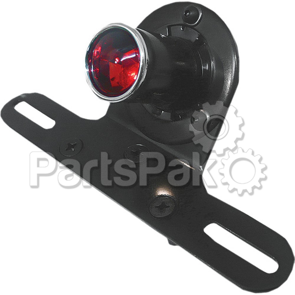 Harddrive 20-5513K; Retro Style Taillight 1.2-inch O.D. Red Lens