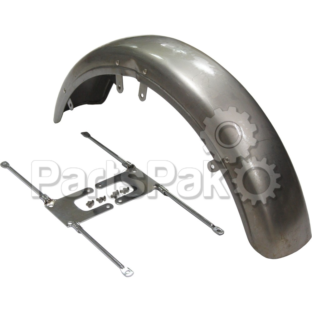 Harddrive 10-730; Fx & Xl Front Fender Early Style W / Chrome Brackets
