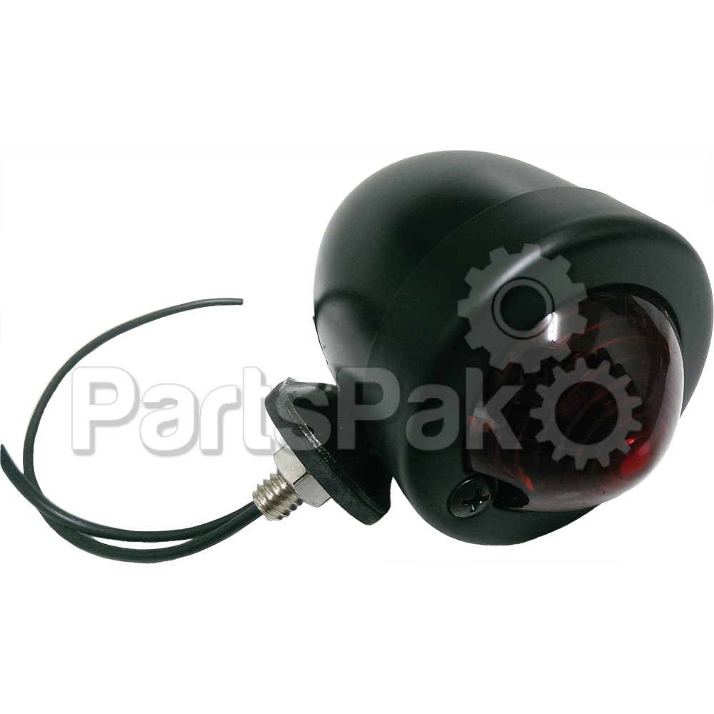 Harddrive 688063; Black Bullet Marker Light Red Lens Single Filament