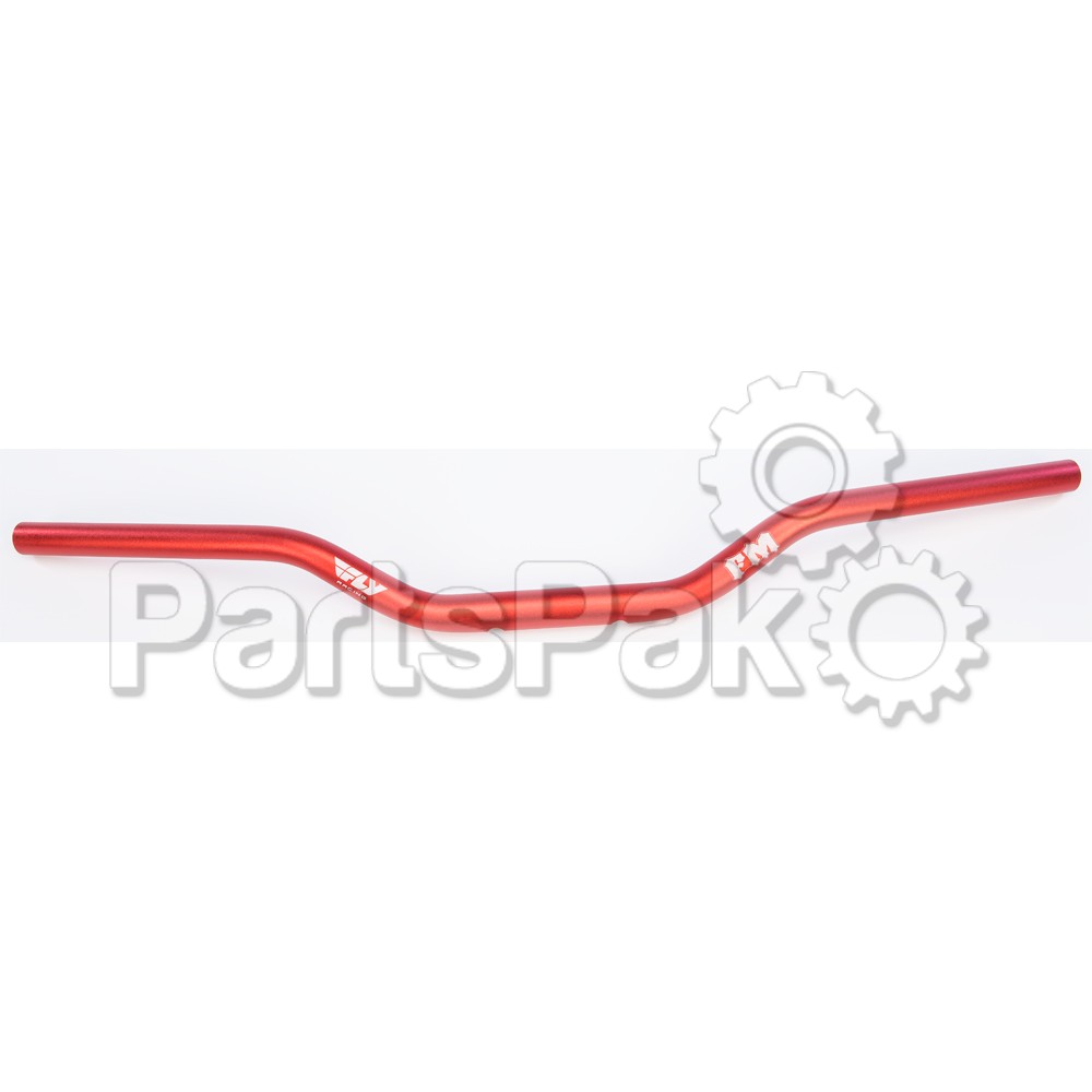 WPS - Western Power Sports HJ2016HB-001RD; Moto Style Handlebar Red W / 1-inch Ends