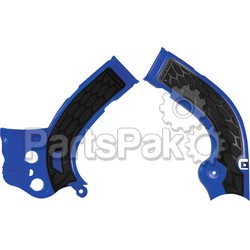 Acerbis 2374261034; X-Grip Frame Guard Blue / Black