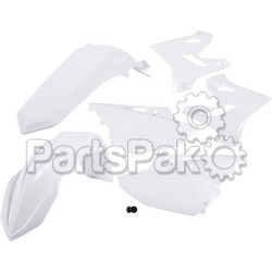 Acerbis 2402970002; Plastic Kit White; 2-WPS-24029-70002