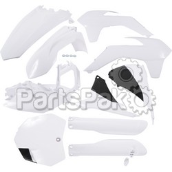 Acerbis 2403090002; Full Plastic Kit White; 2-WPS-24030-90002