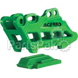 Acerbis 2410970006; Chain Guide Block 2.0 Green Kxf250/450; 2-WPS-24109-70006