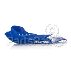 Acerbis 2449710003; Skid Plate Blue Blue; 2-WPS-24497-10003