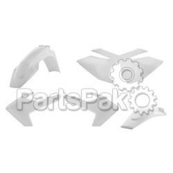 Acerbis 2462610002; Full Plastic Kit White; 2-WPS-24626-10002