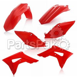 Acerbis 2630690227; Plastic Kit Red; 2-WPS-26306-90227
