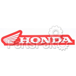 D'Cor Visuals 40-10-112; 12-inch Fits Honda Decal Sheet; 2-WPS-862-1503