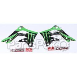 D'Cor Visuals 10-20-727; 16 Geico Fits Honda Complete Graphic Kit