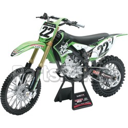 New-Ray 49493; Replica 1:6 Race Bike 14 Fits Kawasaki Kfx450 Green