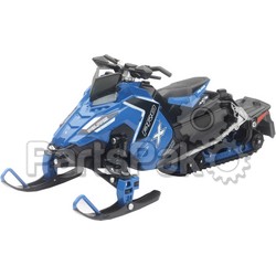 New-Ray 57783B; Replica 1:16 Snowmobile Polaris Pro-X 800 Blue