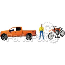 New-Ray 02216C; Replica 1:14 Truck / Race Bike Ford Orange / Fits KTM 350Sx Orange