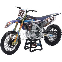 New-Ray 57713; Replica 1:12 Race Bike 15 Fits Yamaha Yz450F Blue(Barcia)