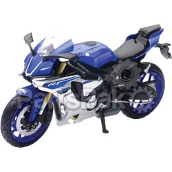 New-Ray 57803A; Replica 1:12 Super Sport Bike 16 Fits Yamaha Yxf-R1 Blue; 2-WPS-959-0091