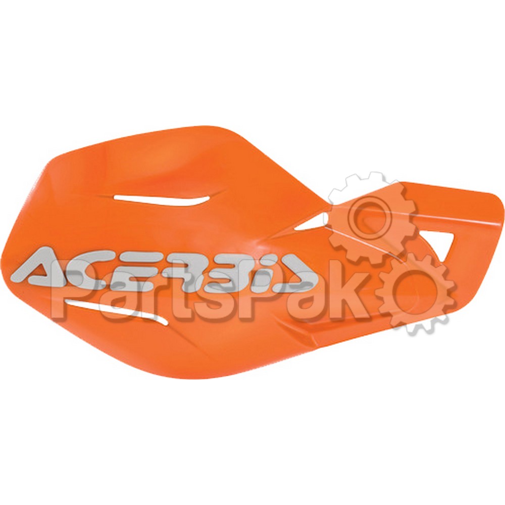 Acerbis 2041781362; Uniko Handguard 16 Orange / White