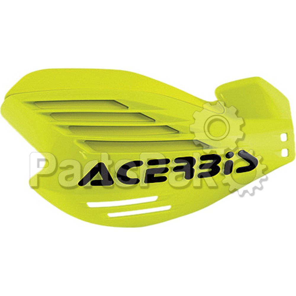 Acerbis 2170324310; X-Force Handguard Fluorescent Yellow
