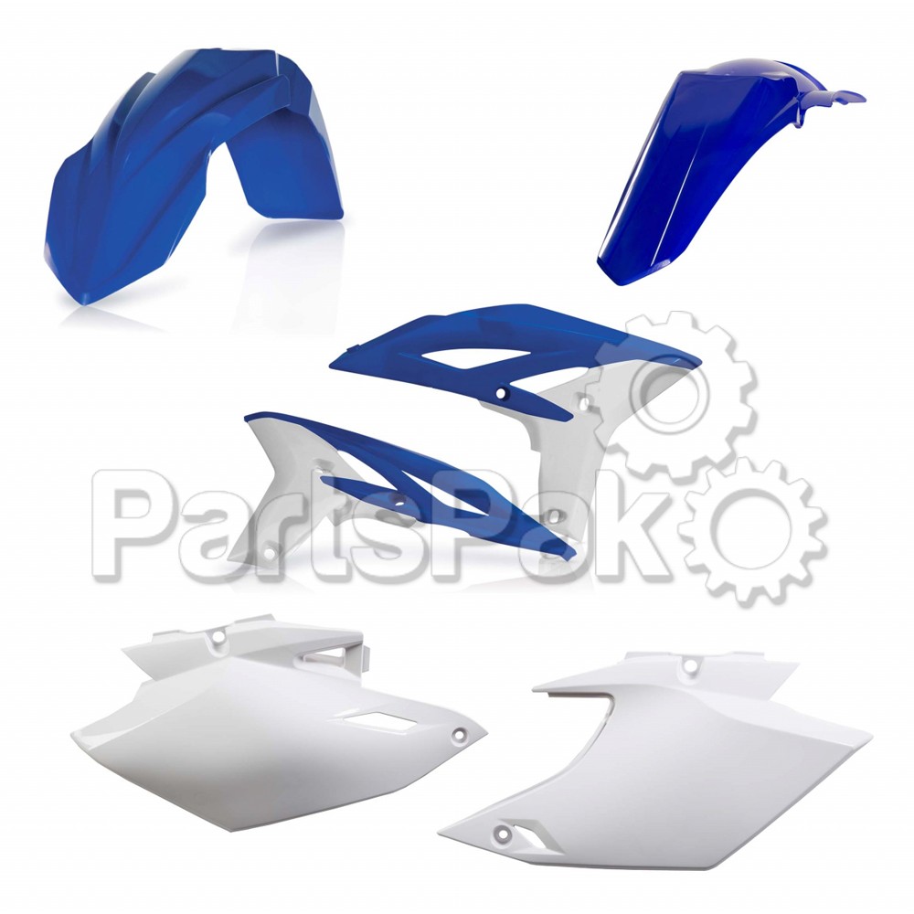 Acerbis 2314133593; Plastic Kit Blue