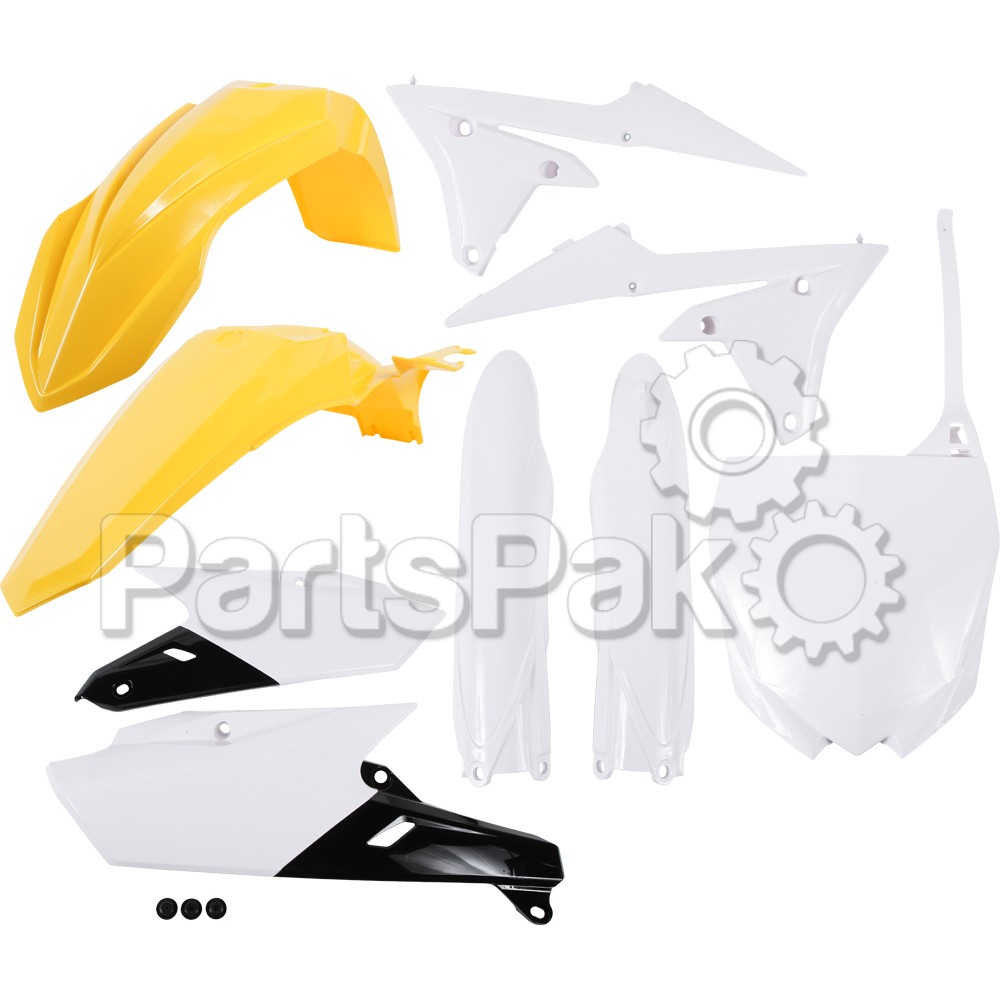 Acerbis 2374181070; Plastic Kit Yzf250/450 60Th An