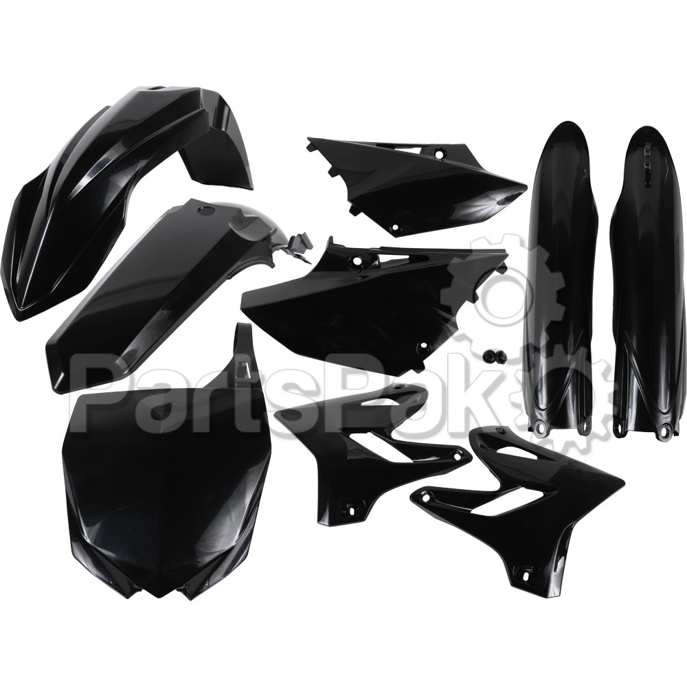 Acerbis 2402960001; Full Plastic Kit Black
