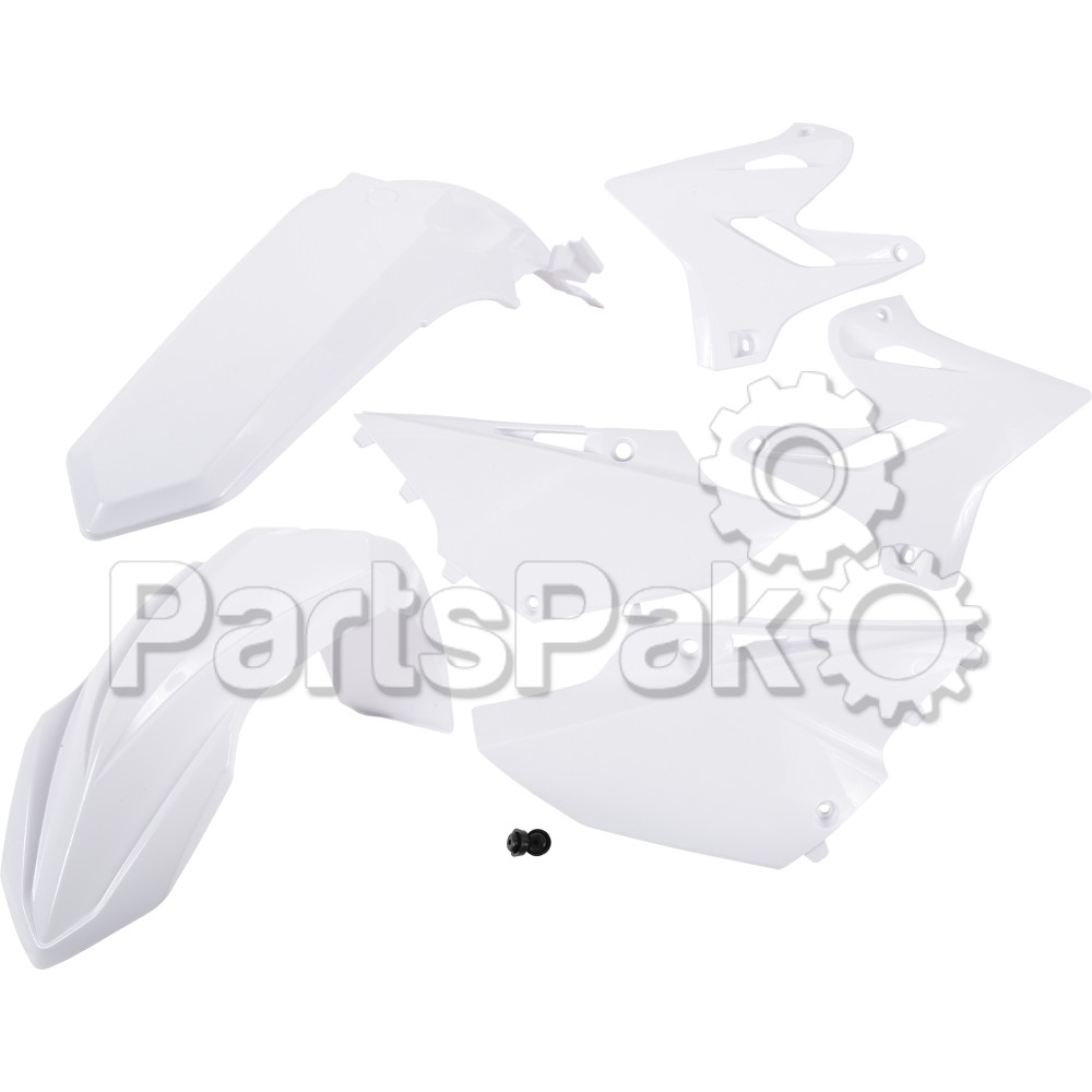 Acerbis 2402970002; Plastic Kit White