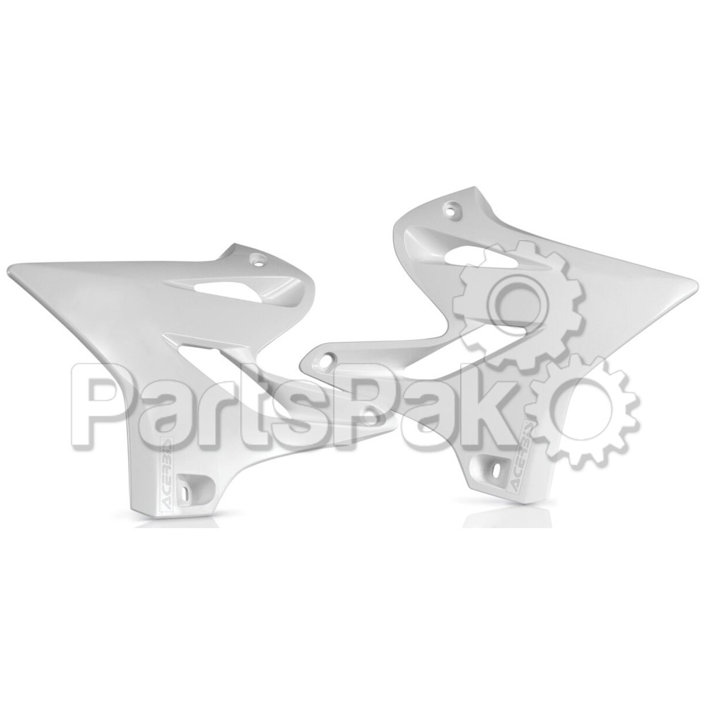 Acerbis 2402980002; Radiator Shrouds White