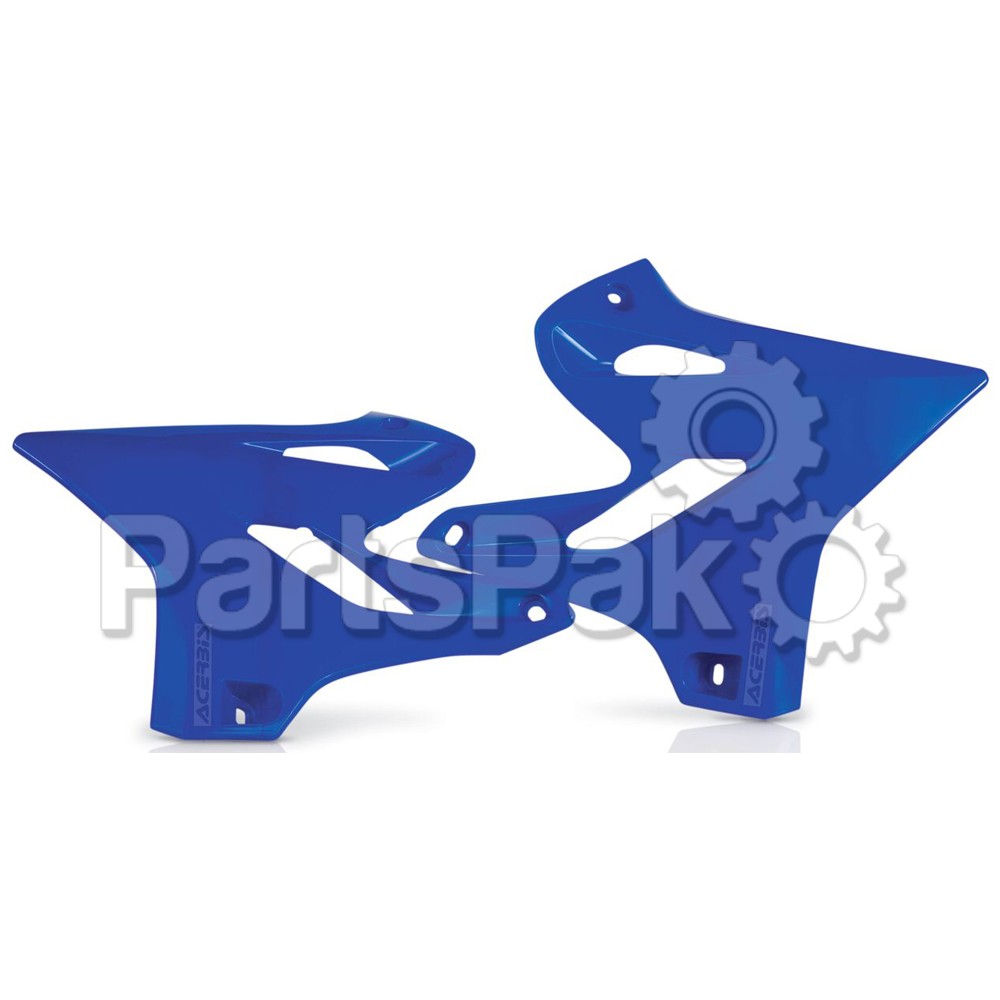 Acerbis 2402980211; Radiator Shrouds Blue / Black