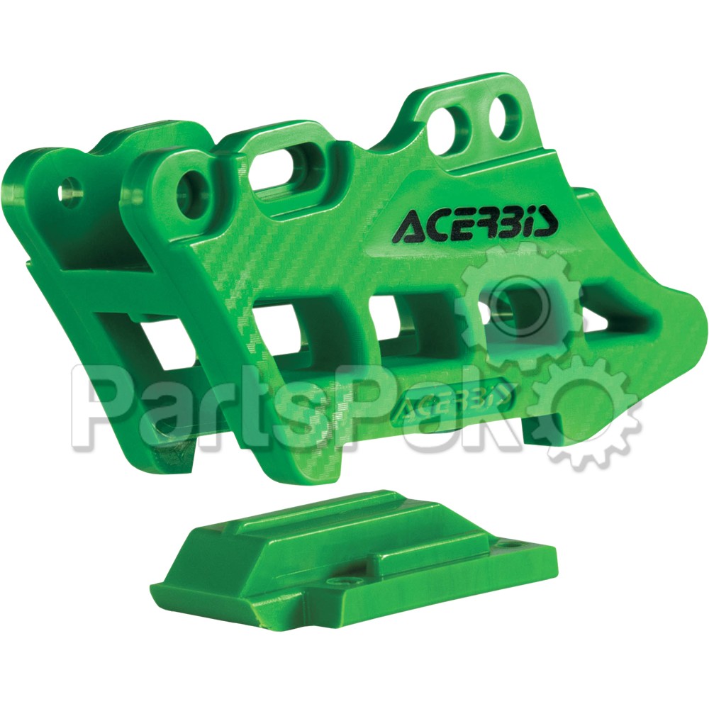 Acerbis 2410970006; Chain Guide Block 2.0 Green Kxf250/450