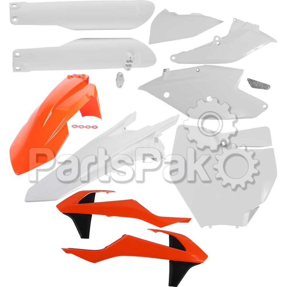 Acerbis 2421065135; Full Plastic Kit Sxf / Xcf250- 4