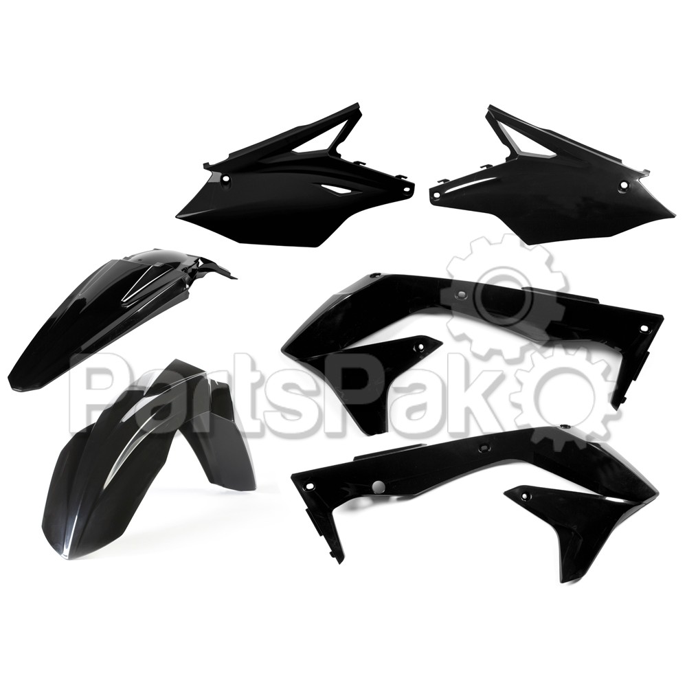 Acerbis 2449610001; Plastic Kit Kx450F '16 Black